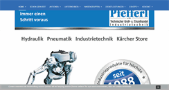 Desktop Screenshot of pfefferl.de